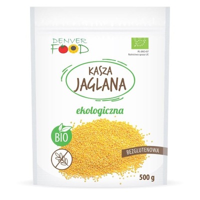 KASZA JAGLANA BEZGLUTENOWA BIO 500 g DENVER FOOD