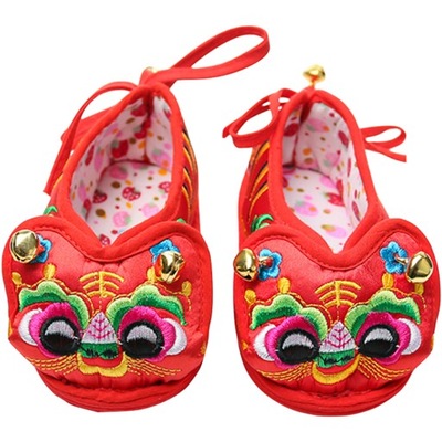 Chińskie buty dziecięce buciki niemowlęce jedwabne