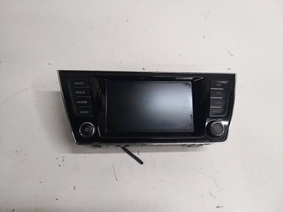 Skoda fabia iii rapid радіо навігація дисплей екран 6v0919604c europa фото №1