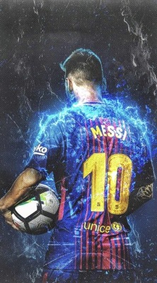 Plakat Lionel Messi FC Barcelona PSG Leo 65x45 cm