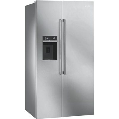 Lodówka SideBySide Smeg SBS63XED A+ NoFrost OUTLET