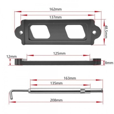 Кронштейн аккумулятор honda civic / crx фото №1