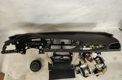 Подушки безопасности комплект приборная панель ремни коричневый audi a6 c7 s-line фото №1