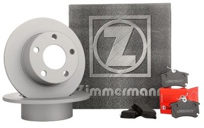 ZIMMERMANN DISCOS ZAPATAS PARTE TRASERA A3, Q3, TT, LEON, KODIAQ, SUPERB, TIGUAN 310MM  