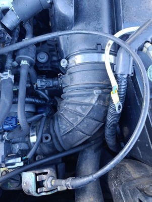 Труба воздухозаборник фильтра воздуха honda cr-v 2 фото №1