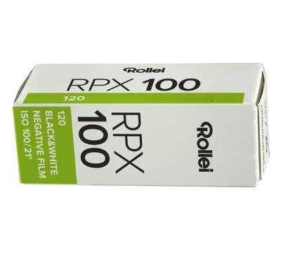 Rollei RPX 100/120 negatyw B&W średniformat
