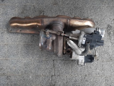 Турбонагнетатель bmw f06 f10 f15 f25 f30 n55 7643115 фото №1