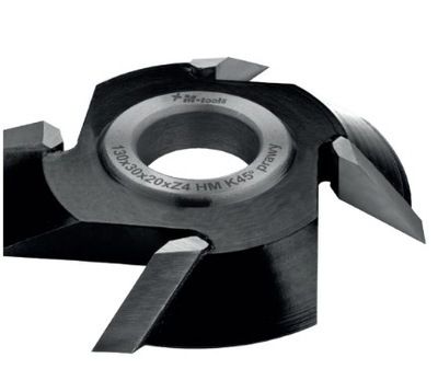 FREZ KĄTOWY 130x30x20/6Z PRAWY HM M-TOOLS