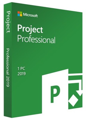 Microsoft Project Professional 2019 1 st. / licencja wieczysta BOX