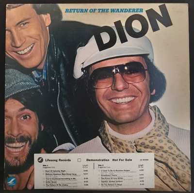 Dion – Return Of The Wanderer USA EX-