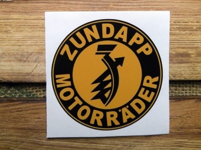 Zundapp Motorrader Logo Naklejka Motorower