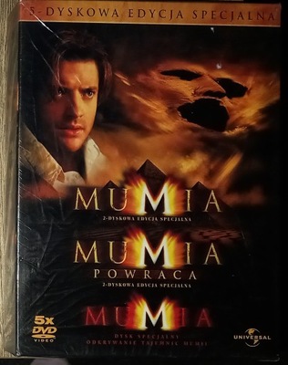 MUMIA , MUMIA POWRACA 5xDVD [DVD] FOLIA