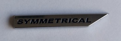 SUBARU LEGACY OUTBACK FORESTER INSIGNIA EMBLEMA LOGOTIPO INSCRIPCIÓN SYMMETRICAL  