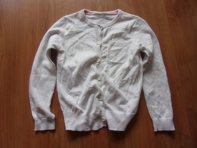 Biały sweterek 6-7L Mothercare