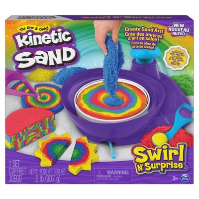 Kinetic Sand Zakręcone kolory