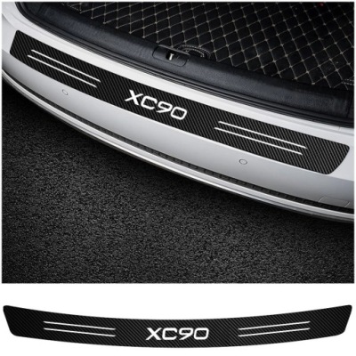 Наклейка пленка защитная бампер volvo xc90 фото №1