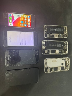 Zestaw Uszkodzonych Iphone 6, 6, 6s, SE, 5s, 7, 8,