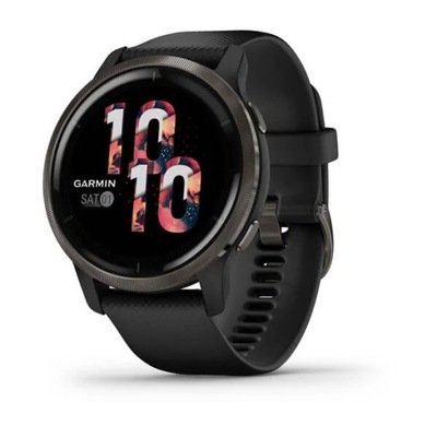 Športové hodinky Smartwatch Garmin Venu 2 čierna GPS 010-02430-11