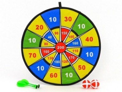 TARCZA Z RZUTKAMI NA RZEP