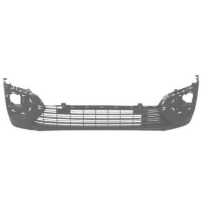 Бампер opel combo e tour 06.2018- сріблястий фото №1