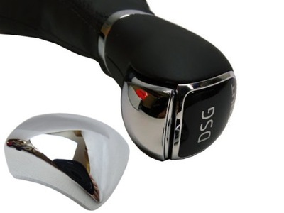 Накладка кнопка важіль перемикання передач передач dsg octavia iii 3 фото №1