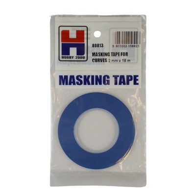Masking Tape For Curves 2mm x 18m Hobby 2000 80013