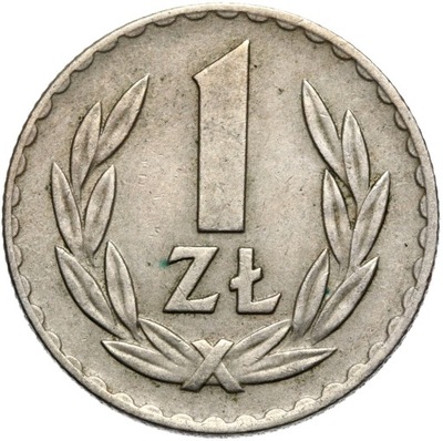 Polska PRL - moneta - 1 Złoty 1949 - MIEDZIONIKIEL