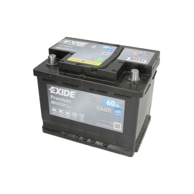 BATERÍA EXIDE PREMIUM 61AH 600A L+  