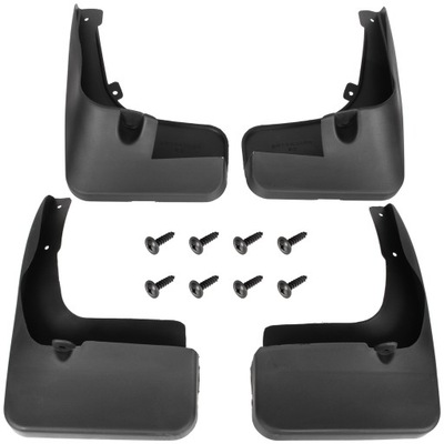 GUARDABARROS 4 PIEZAS KIT PEUGEOT 206 98-12  