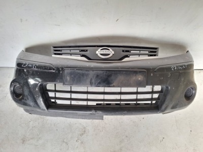 Nissan note e11 lift 09-12 бампер + решітка радіатора фото №1