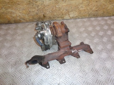 TURBOSPRĘŻĄRKA TURBINA PEUGEOT 307 2.0HDI
