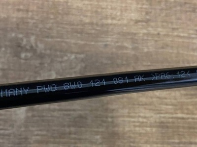 Шланг трубка wody audi a5 8w0121081ak фото №1