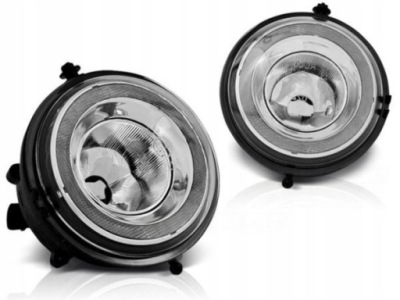 ГАЛОГЕНИ МИНИ COOPER R55-R61 06-14 СВЕТОДИОДНЫЕ ДХО КОЛЬЦА 