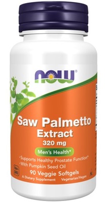 Extrakt zo sabalovej palmy 320mg 90k NOW Foods