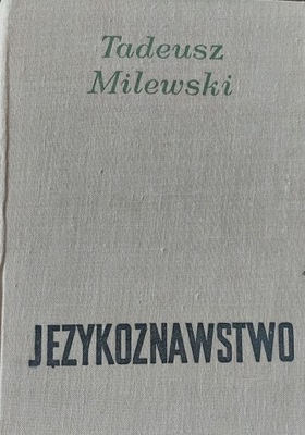 Językoznawstwo Tadeusz Milewski 1967