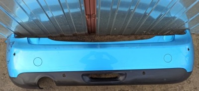 Бампер задня pdc mini cooper f55 electric blue фото №1