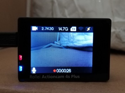 Kamera sportowa Rollei 4S PLUS 4K UHD z kartą SDHC 16GB