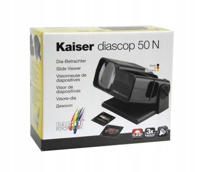 Kaiser 202015 DiASCOP 50 N Slide Viewer Przeglądarka do slajdów