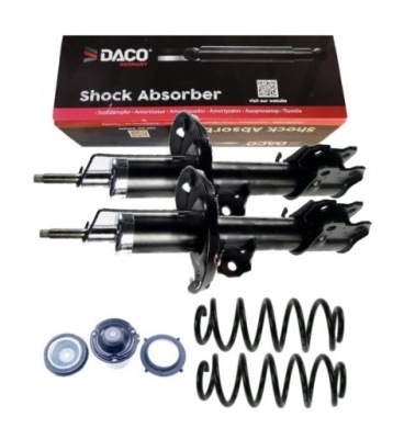 Амортизаторы daco полный набор перед opel combo фото №1
