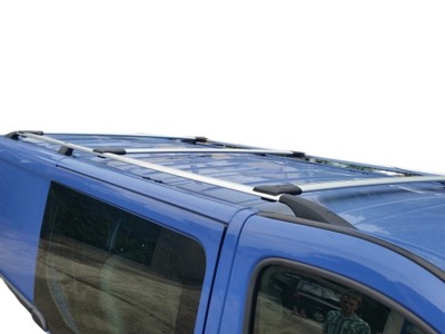 Рейлінги дахові opel vivaro iii 2014-2019 long фото №1