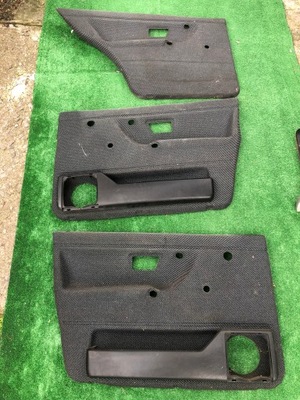 Левый передний обшивка дверь vw golf 2 5d фото №1