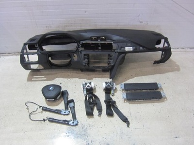 BMW F30 F36 F34 F32 ТОРПЕДО ПРИБОРНАЯ КОНСОЛЬ ARIBAG НАТЯЖИТЕЛИ 9247992