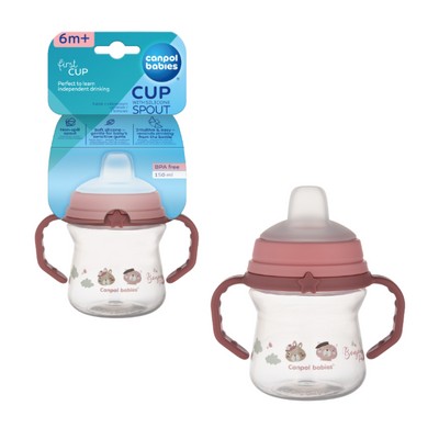 Canpol Kubek Niekapek Silikonowym Ustnikiem 150ml