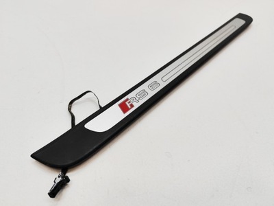 Audi rs6 c7 накладка молдинг поріг led перед права 4g0853374c фото №1