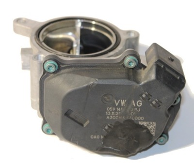 Audi a6 дросельна заслінка 059145950bj клеєна корпус фото №1