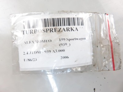 КОМПРЕССОР ALFA ROMEO 159 2.4 JTDM 55204598 53049700052 939 A3.000