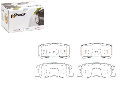 Тормозные колодки тормозные mitsubishi задняя pajero 99- 07- out фото №1