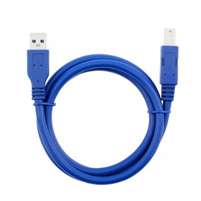 Kabel USB 3.0 typu A do B męski SuperSpeed USB