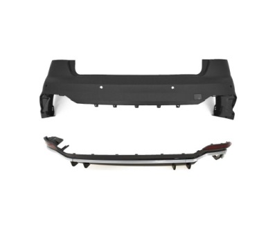 Audi a4 b9 15 - 18 бампер задний фото №1