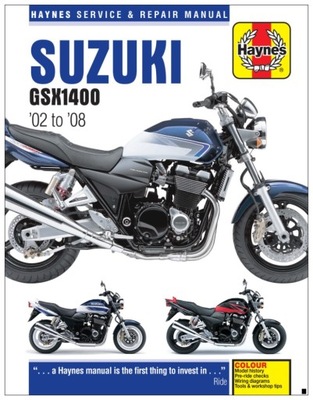 SUZUKI GSX1400 (2002-2008) MANUAL REPARACIÓN HAYNES 24H  